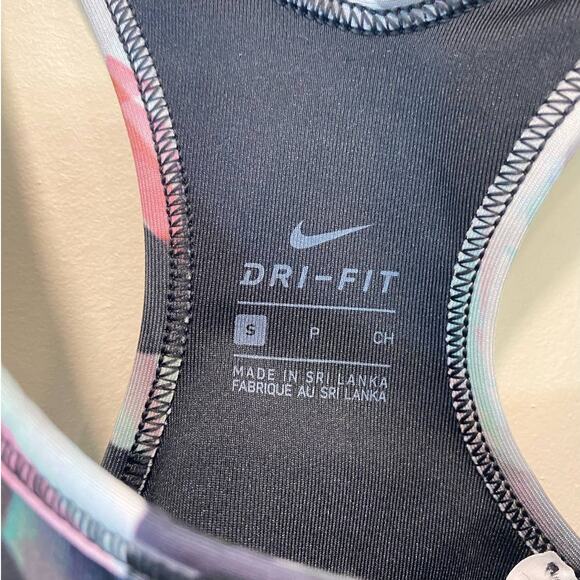 Nike Fit Sports Bra Dri Fit Small Multicolor Padded - Picture 2 of 6